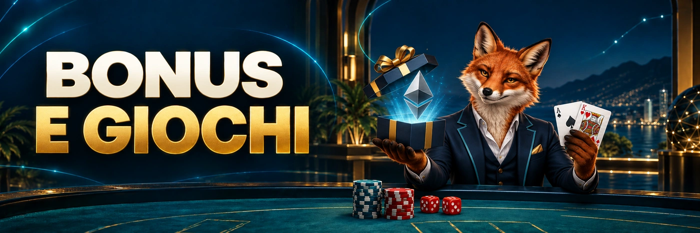 Bonus e Giochi Disponibili negli ETH Casino