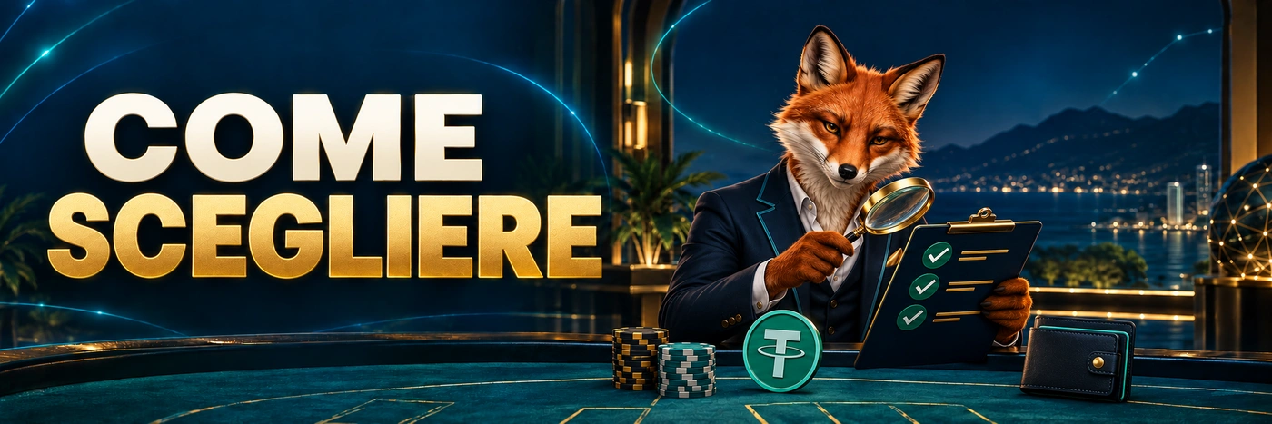 Come Scegliere un Casino USDT Non AAMS Affidabile