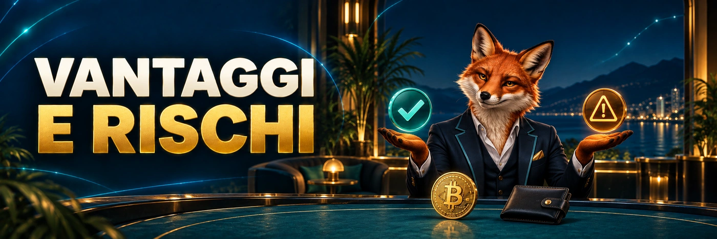 Vantaggi e Rischi dei Casino con Bitcoin